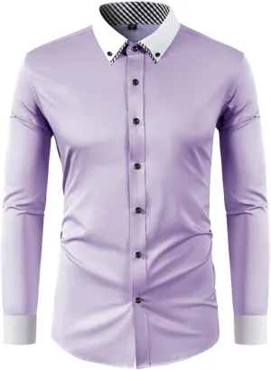Long Sleeve Shirts for Men Casual Dress Shirt