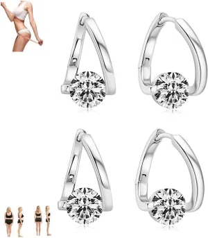 Lymphatic Earrings for Women Histone Halolux Lymphvity Germanium Earrings Atheniz Lymphatic Drainage Earring Chunky Gold Hoop Jewelry Gifts