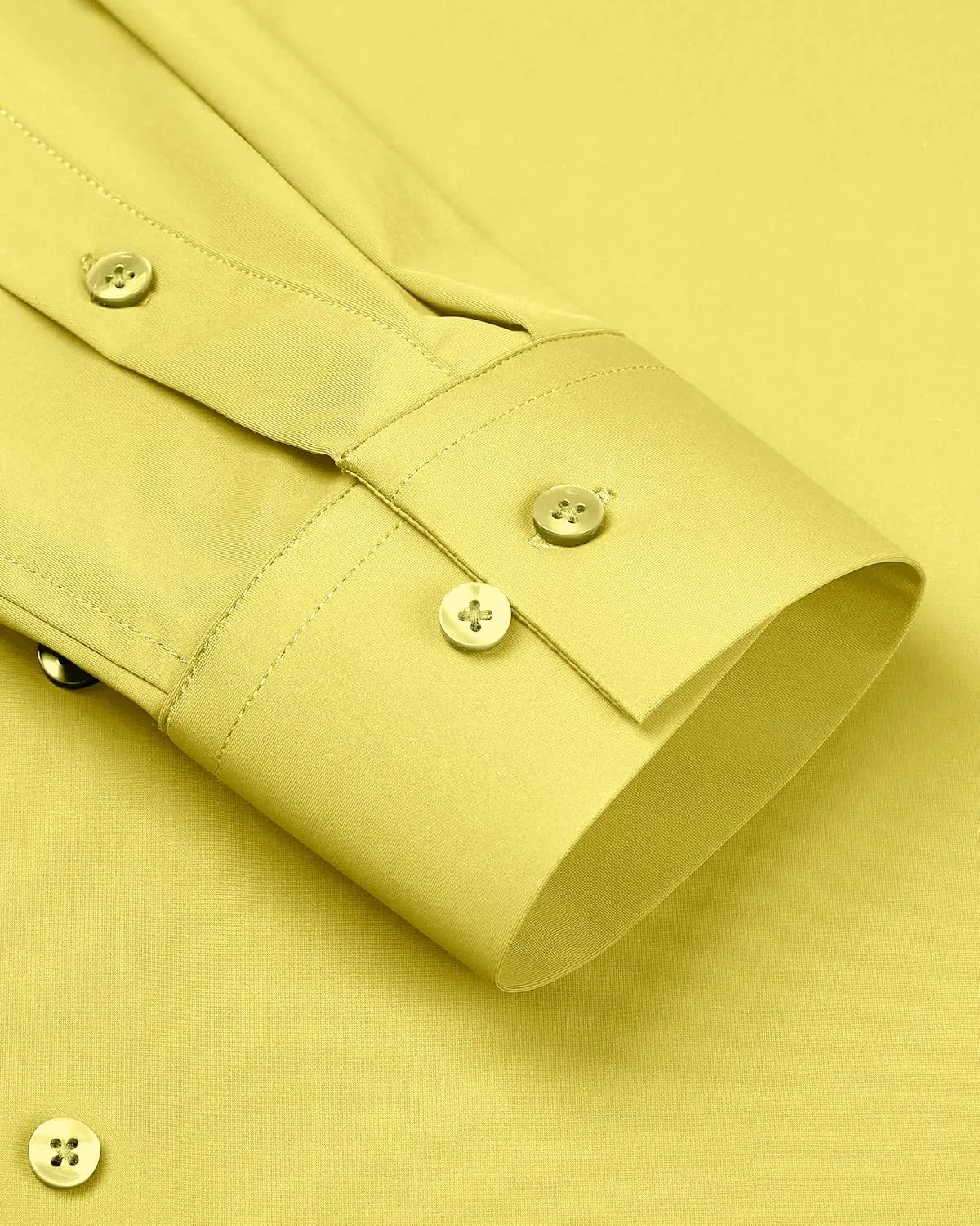 Men's 4-Way Stretch Dress Shirts Long Sleeve Wrinkle Free Slim Fit Business Casual Button Down Shirts for Men