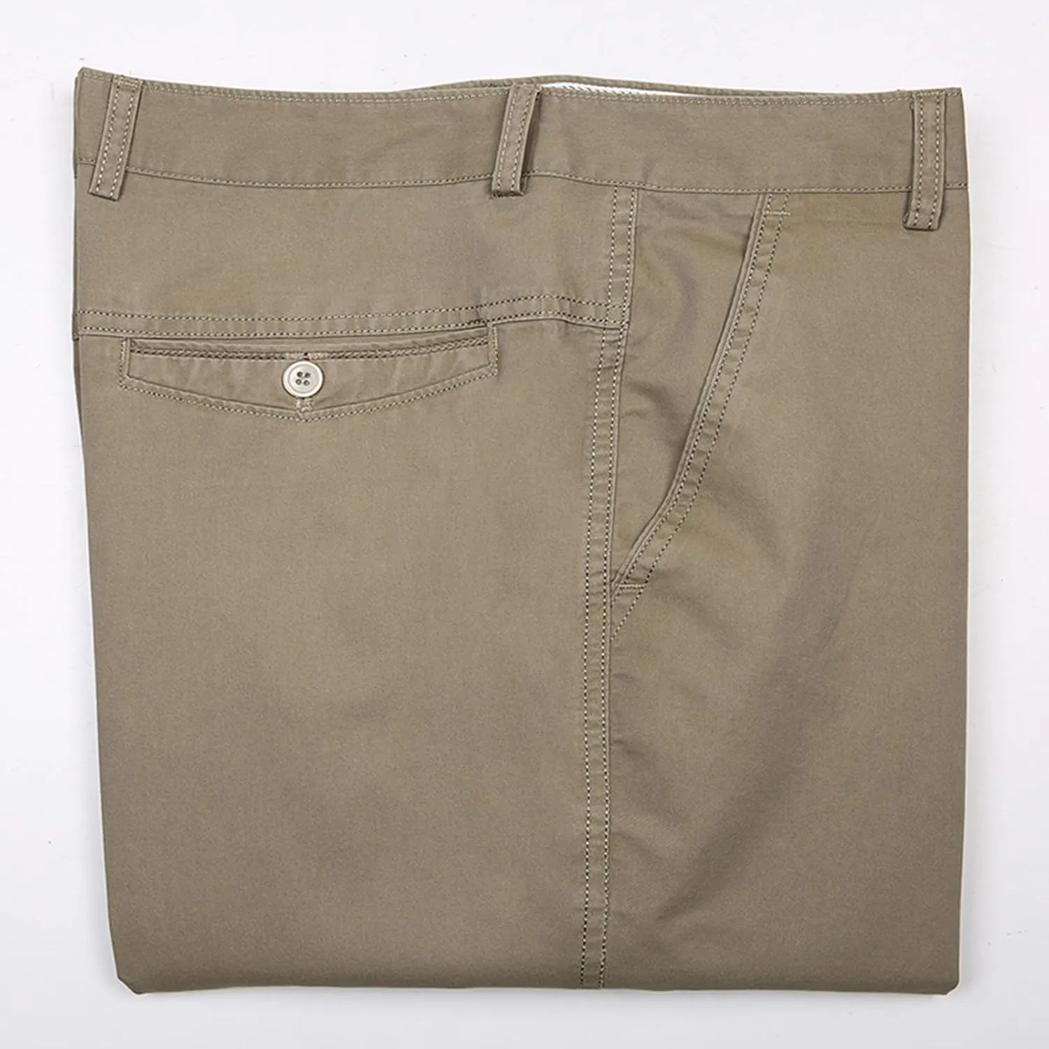 Mens Dress Pants Casual Business Relaxed Fit Leisure Khaki Pant Expandable Waist Flat Front Trousers with Pocket 2025
