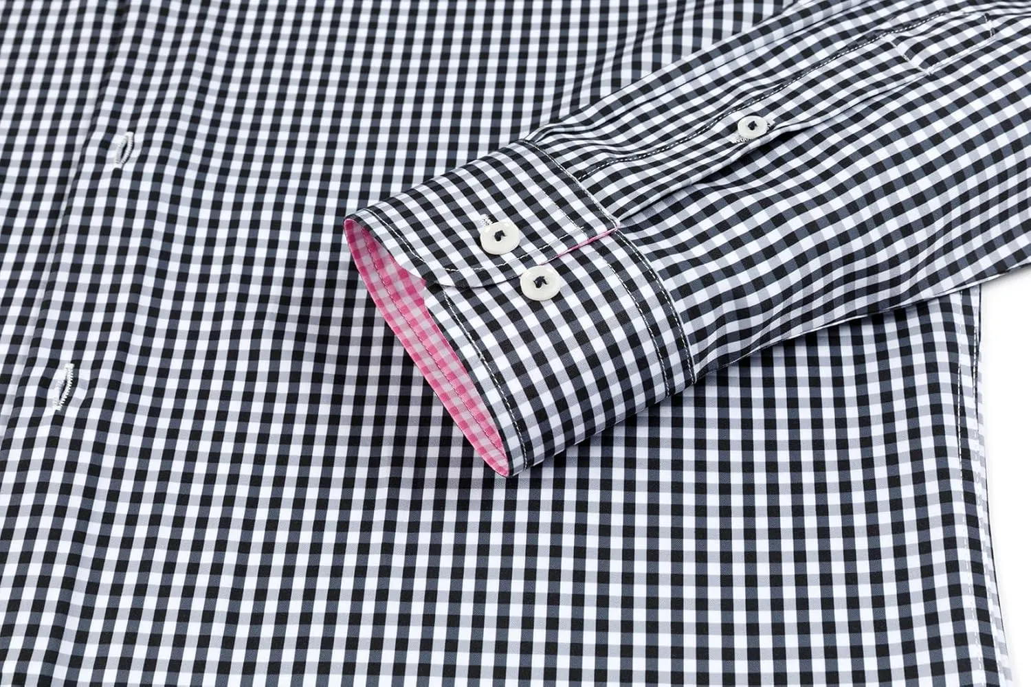 Men's Long Sleeve Plaid/Striped Shirts Casual Dress Shirt