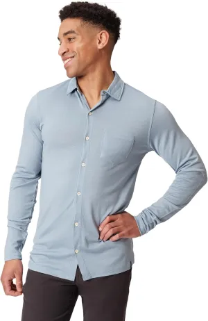 Men's Merino Button-Up by Woolly | RWS Certified | Super Soft, Classic Style, Seattle Designed