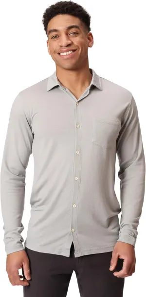 Men's Merino Button-Up by Woolly | RWS Certified | Super Soft, Classic Style, Seattle Designed