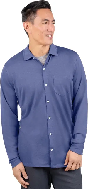 Men's Merino Button-Up by Woolly | RWS Certified | Super Soft, Classic Style, Seattle Designed