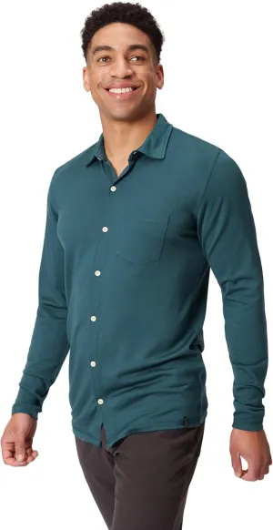 Men's Merino Button-Up by Woolly | RWS Certified | Super Soft, Classic Style, Seattle Designed