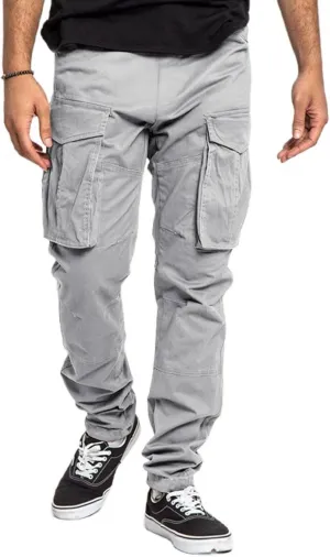 Mens Wild Cargo Pants Relaxed Fit Athletic Stretch Jogger Sweatpants Premium Slim Fit Chino Trousers with Pockets
