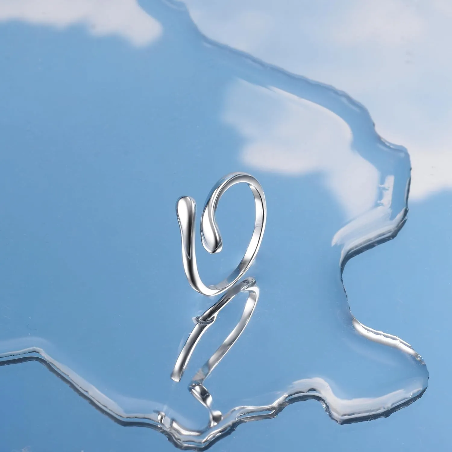 Milacolato 925 Sterling Silver Toe Rings for Women 18K White Gold Plated Arrow Heart Infinity Vintage Celtic Knot Teardrop Daisy Flower Stylish Toe Rings Adjustable Toe Band Rings Summer Beach Foot Jewelry