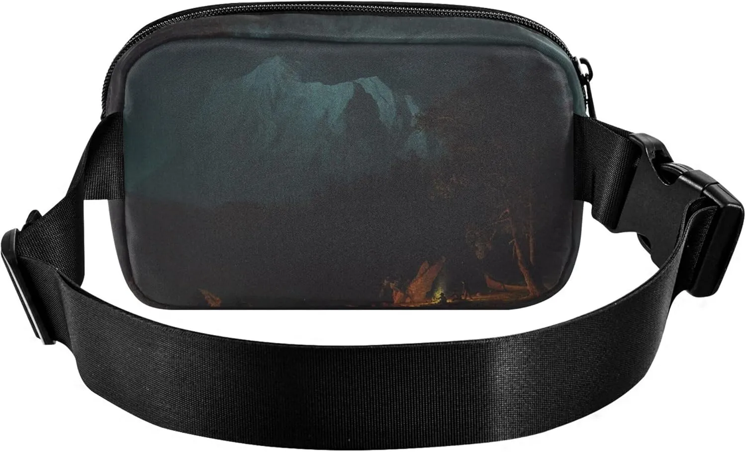 Mountainous Landscape Albert Bierstadt Fanny Pack for Women Waterproof Hip Pack Belt Pouch Cute Waist Pouch for Women