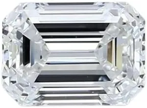 Natural White Diamond Emerald Cut D Grade Certified 1Ct Loose Gemstone