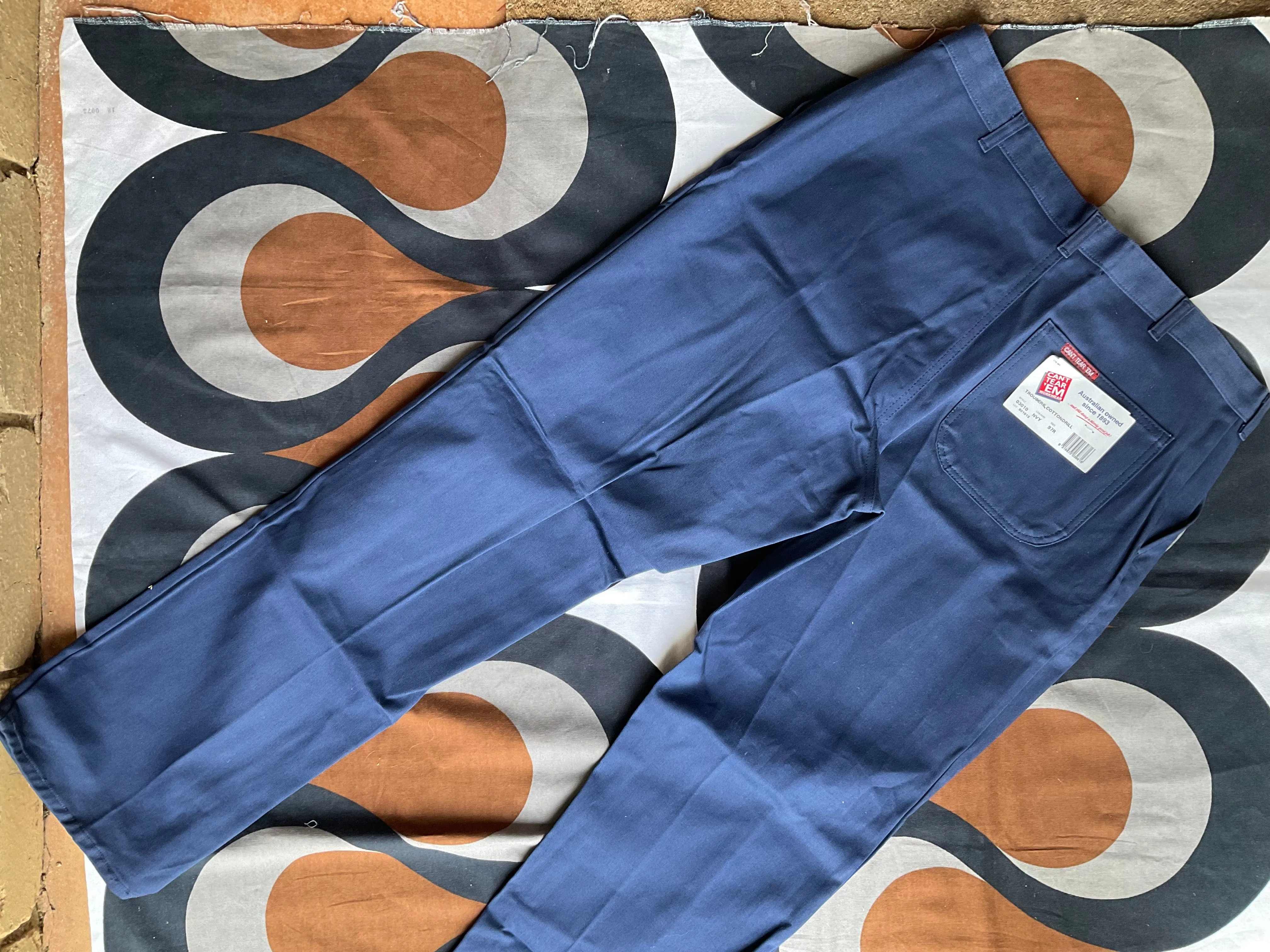 New Old Stock Can’t Tear ‘Em workwear trousers, 36”