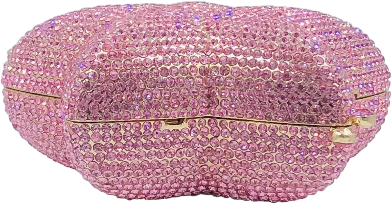 Novelty 3D Star Shape Women Crystal Clutch Evening Bag Party Prom Dinner Rhinestone Clutch Purses and Handbags,Mini