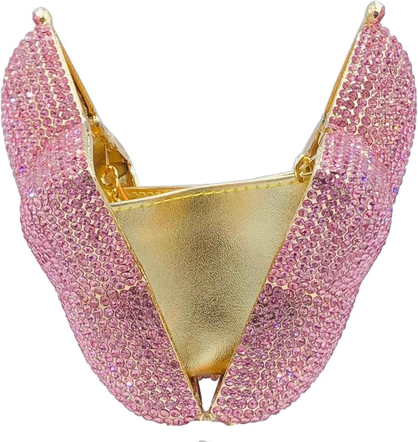 Novelty 3D Star Shape Women Crystal Clutch Evening Bag Party Prom Dinner Rhinestone Clutch Purses and Handbags,Mini