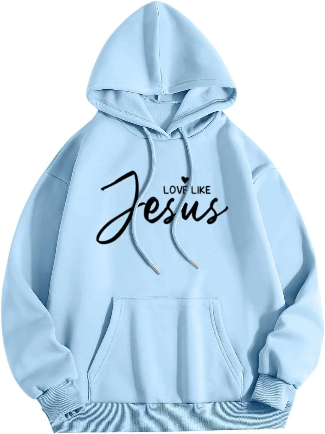 Oversized Letter Print Hoodies for Women Casual Long Sleeve Loose Fit Pullover 2025 Y2k Teen Girls Spring Clothes