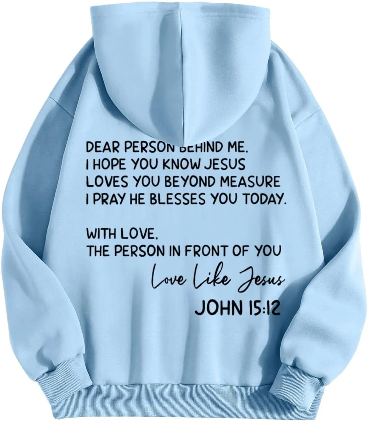 Oversized Letter Print Hoodies for Women Casual Long Sleeve Loose Fit Pullover 2025 Y2k Teen Girls Spring Clothes