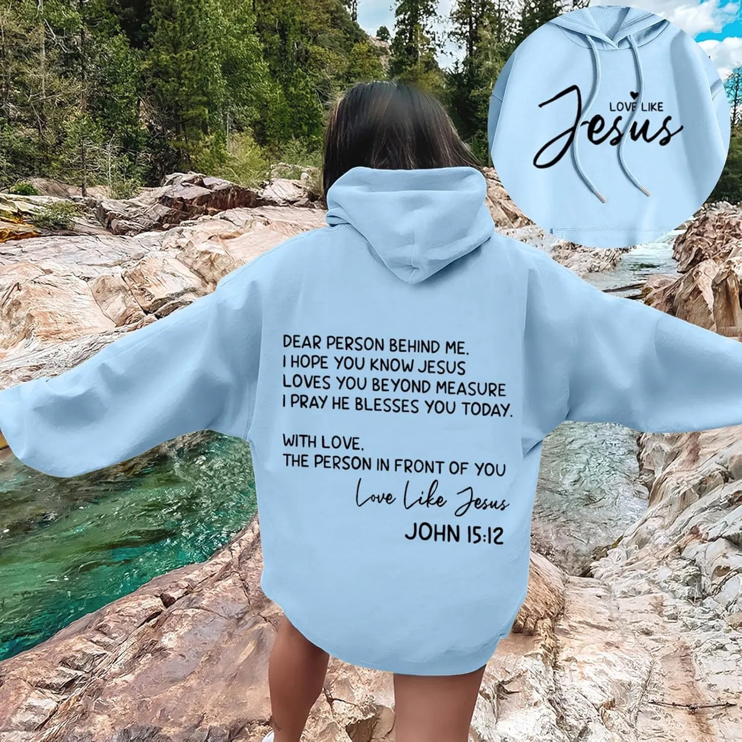 Oversized Letter Print Hoodies for Women Casual Long Sleeve Loose Fit Pullover 2025 Y2k Teen Girls Spring Clothes
