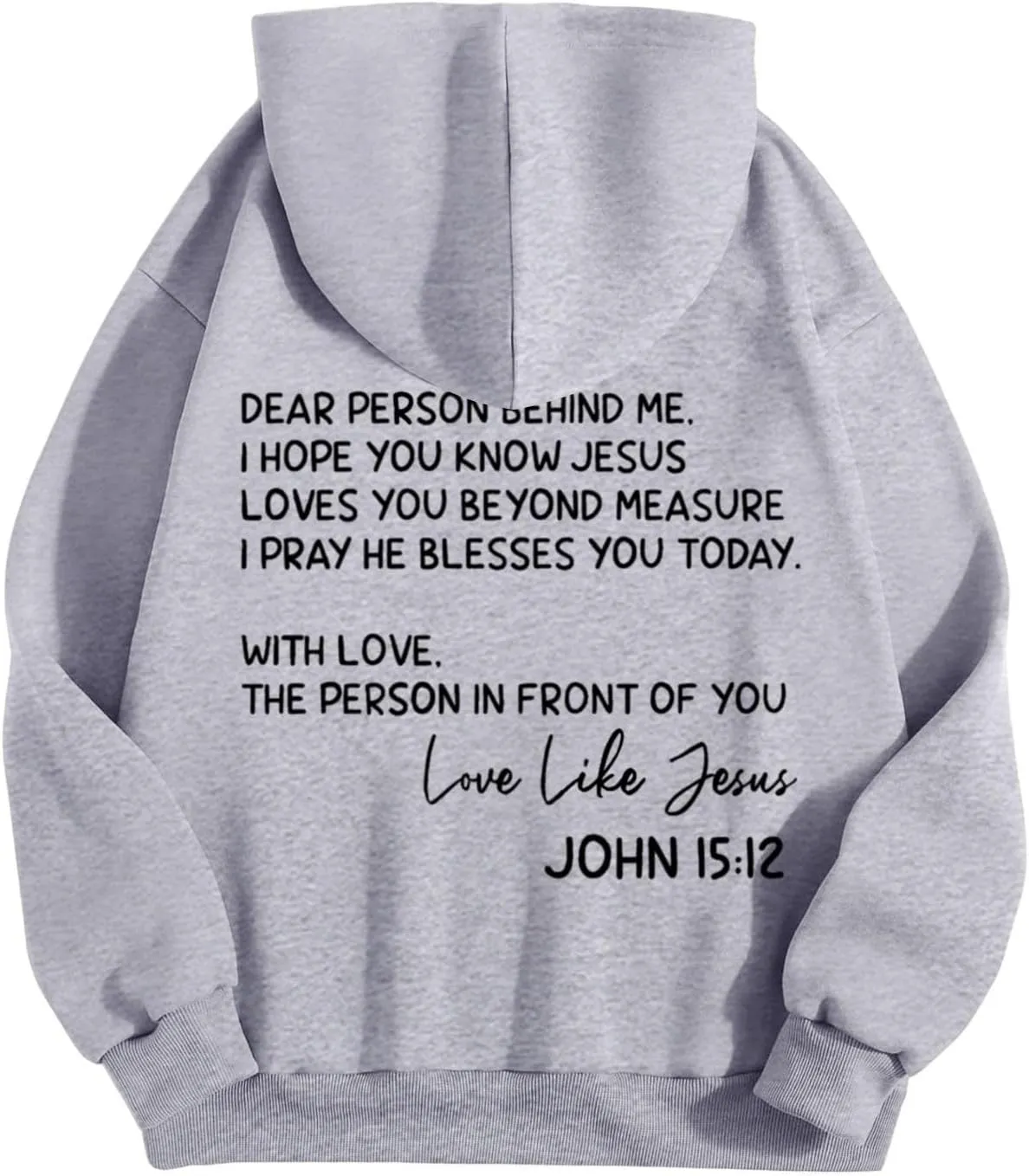 Oversized Letter Print Hoodies for Women Casual Long Sleeve Loose Fit Pullover 2025 Y2k Teen Girls Spring Clothes