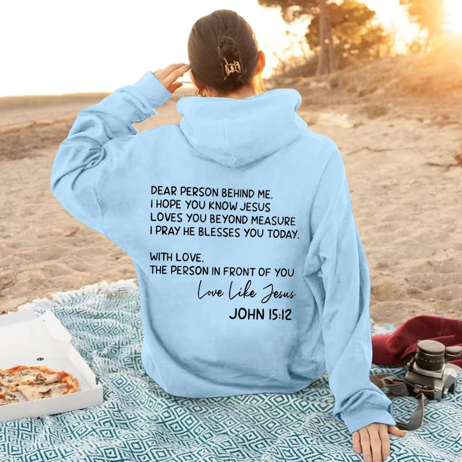Oversized Letter Print Hoodies for Women Casual Long Sleeve Loose Fit Pullover 2025 Y2k Teen Girls Spring Clothes