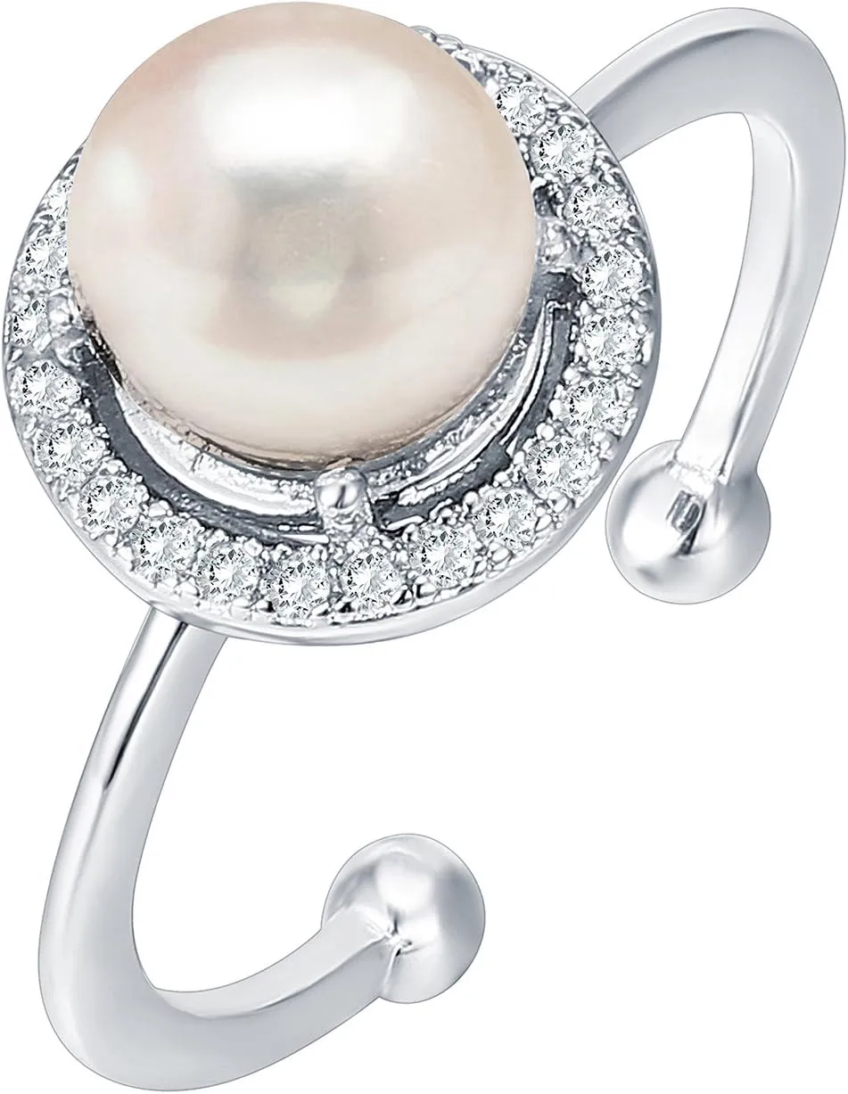 PAVOI 14K Gold Plated Crystal Birthstone Rings | Rings For Women