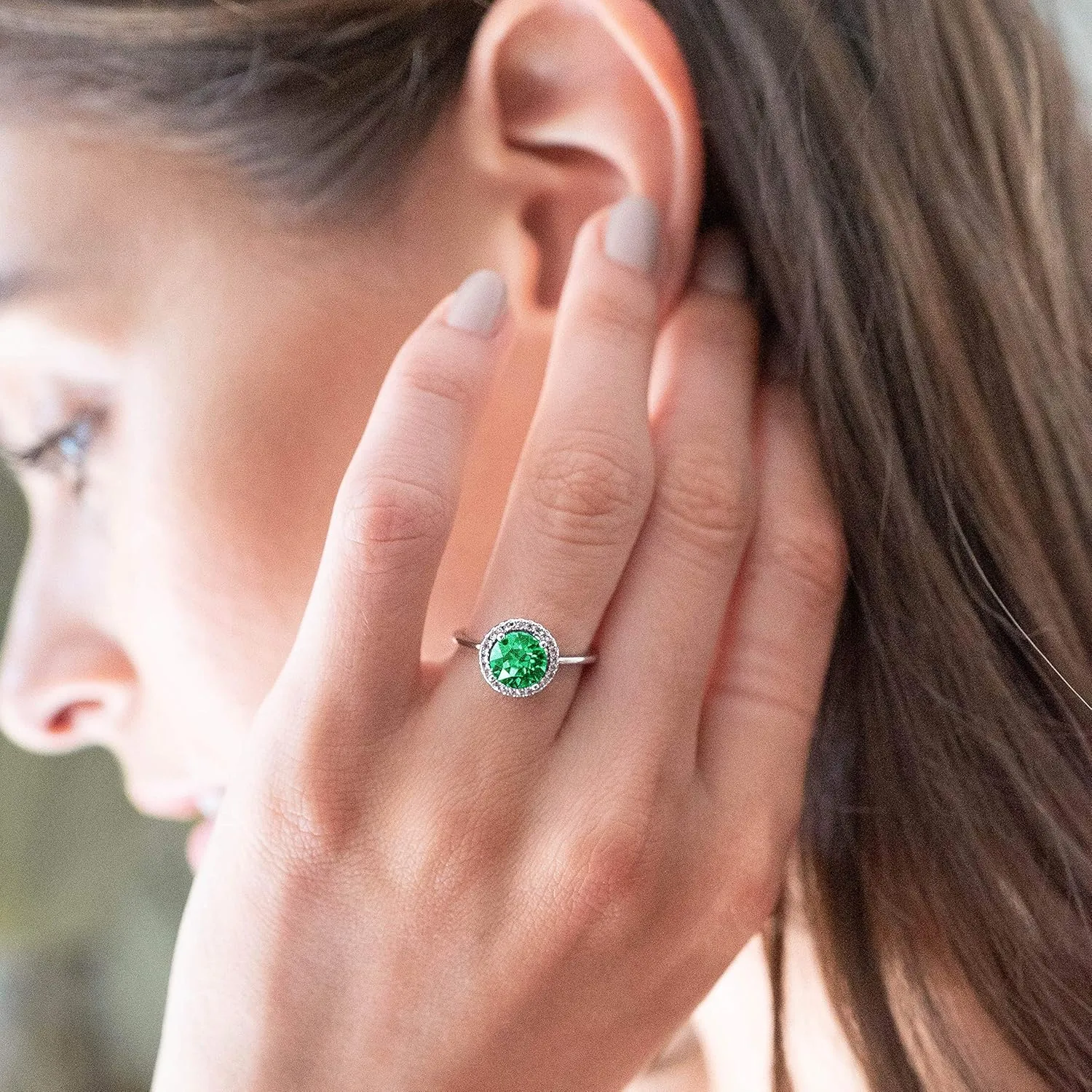 PAVOI 14K Gold Plated Crystal Birthstone Rings | Rings For Women