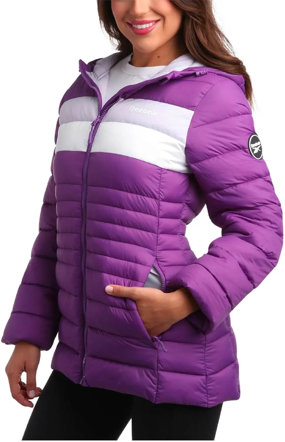 Reebok Women Jacket - Packable Quilted Puffer Coat  Casual Jacket for Women (S-XL)