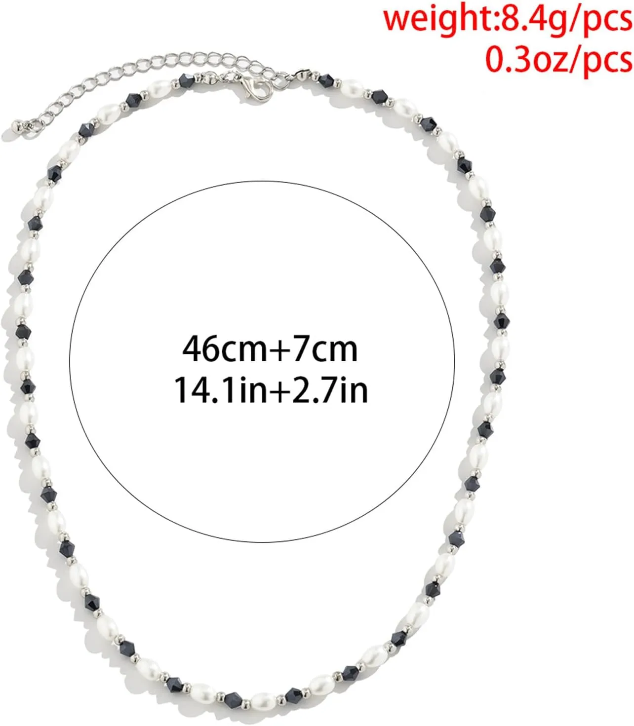 Roe Dolph Colorful Beaded Necklaces for Women Boho Beaded Necklace Beach Surfer Jewelry Handmade White Pink Blue Beads Summer Outfits Accessories