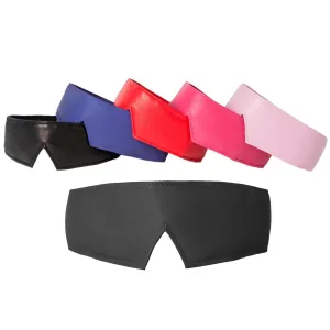 Premium Genuine Leather Sensory Deprivation Blindfold