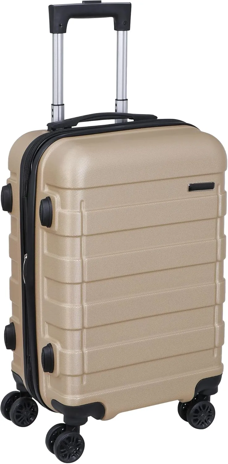 Smartxchoices 21" Expandable Luggage Spinner Suitcase Carry-On Luggage Hard Shell Built-In TSA lock, 4-Wheel Suitcase Bag