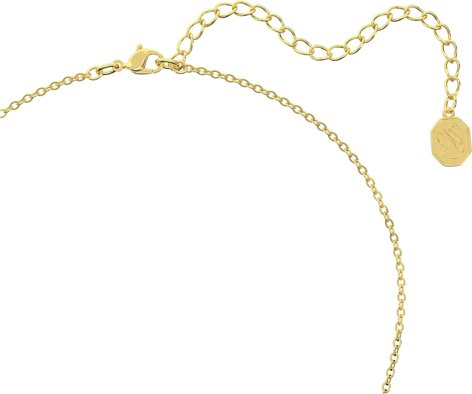 Swarovski Birthstone Pendant Necklace Collection, Square-Cut Stone and Crystals, Rhodium Finish
