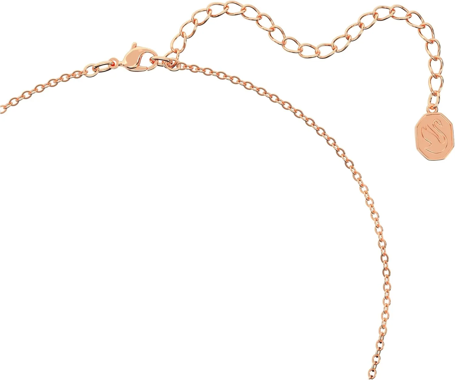 Swarovski Birthstone Pendant Necklace Collection, Square-Cut Stone and Crystals, Rhodium Finish