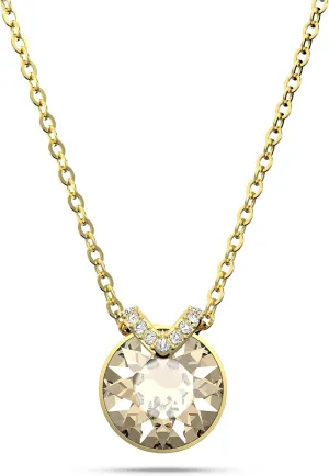 Swarovski Birthstone Pendant Necklace Collection, Square-Cut Stone and Crystals, Rhodium Finish