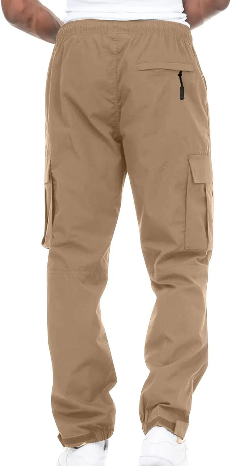 Sweatpants for Men Big and Tall Casual Mens Gifts Cargo Pants Hiking Workout Joggers Sweatpants for Men Casual Jogger
