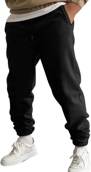 Sweatpants for Men with Pockets Lightweight Men's Cargo Pants Mens Work Pants Hiking Trouser Relaxed Fit Sport Jogger
