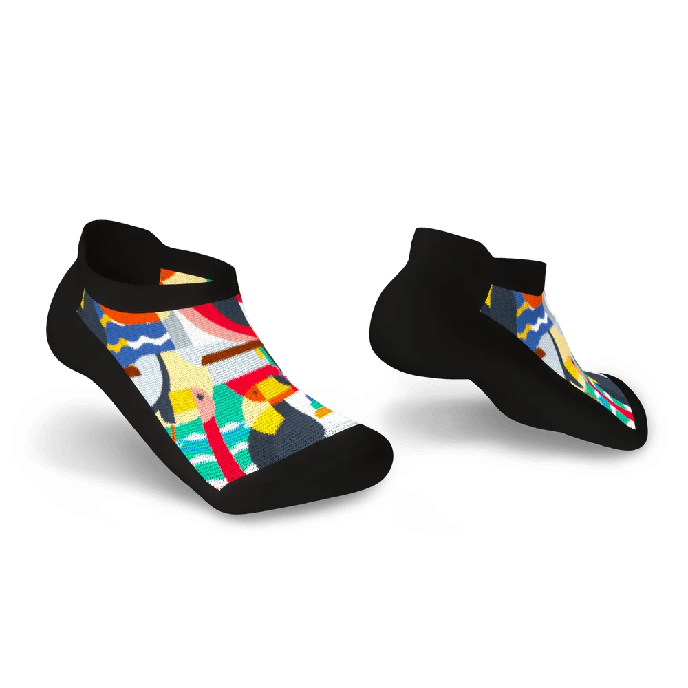 Toucan Dance Diabetic Ankle Socks