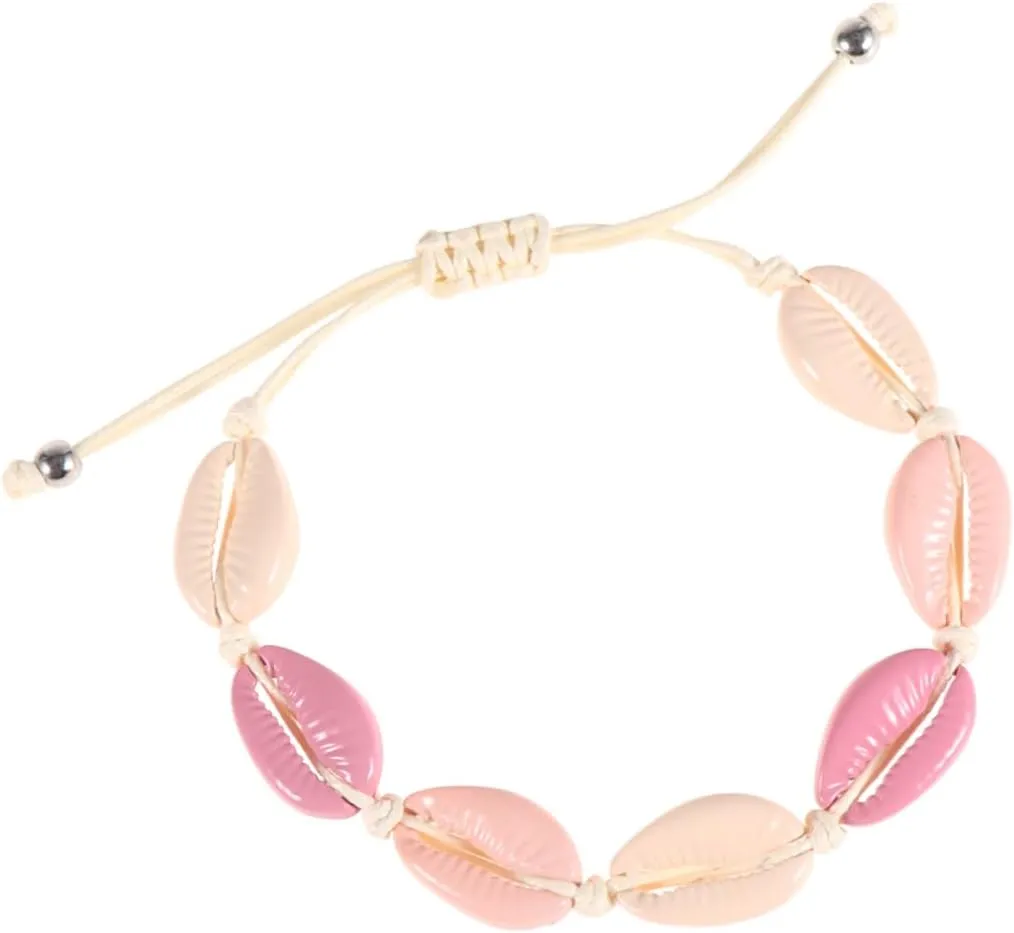 Unique Hand Jewelry 2pcs Woven Shell Bracelet for Women Fashion Decor for Occasions