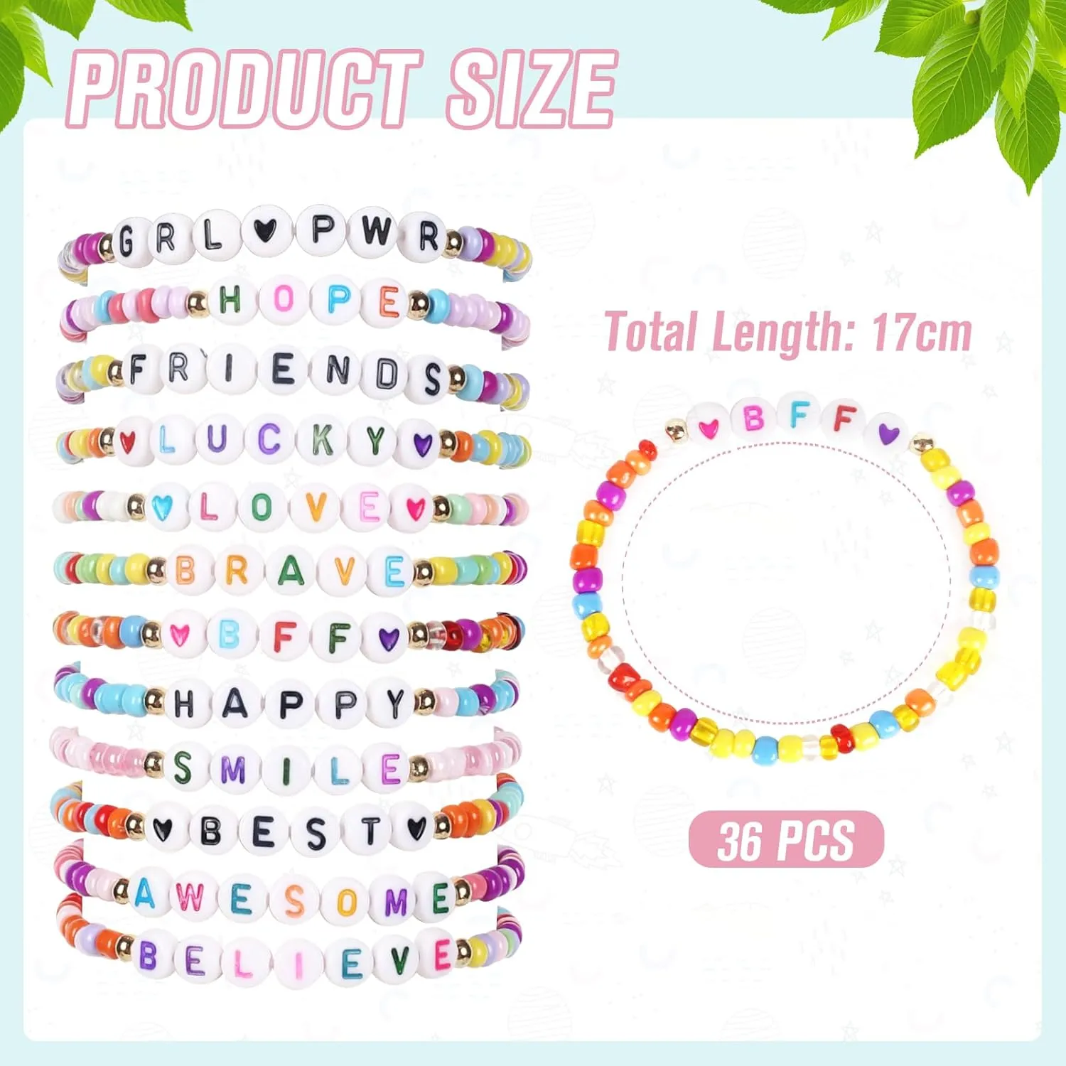 Vefungyan Clay Bead Bracelets for Women: 21PCS Heishi Clay bracelet stack Inspire Elastic Layering Rainbow Disc Summer Boho Beach Bracelets
