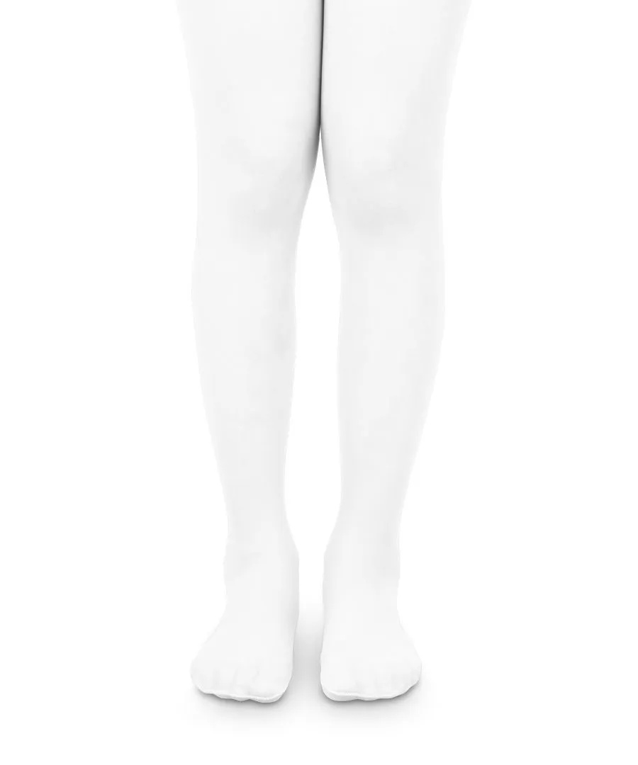 White sheer tights