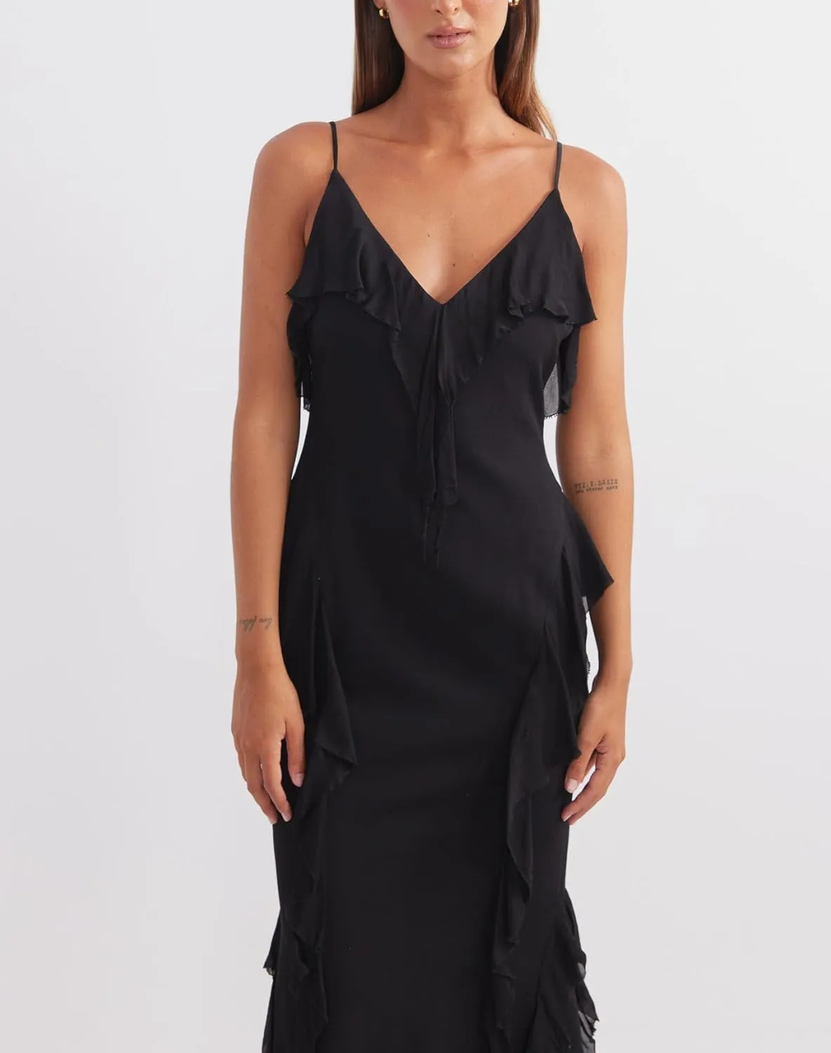 Women Formal Strapless Maxi Scarf Dress Y2k Summer Satin Prom Long Tube Dress Floral Ruffle Cocktail Beach Sundress