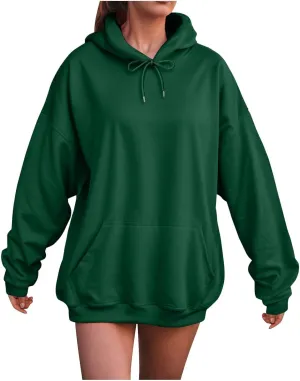 Women Hooded Sweatshirt Casual Long Sleeve Pullover Loose Autumn Sweatshirt Winter Hoodies Women Oversized