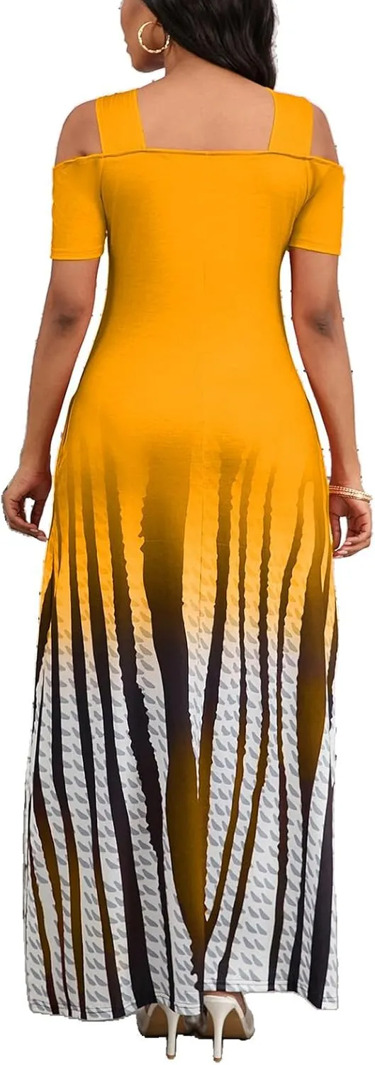 Women's Elegant Open Back Dress Women Sexy V-Neck Wedding Party Dress Fashion Cocktail Dress
