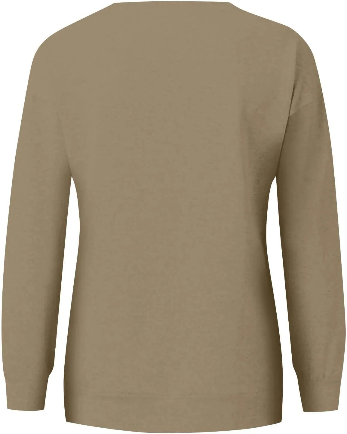 Womens Halooween Sweatshirt Regular Fit Cute Graphic Long Sleeve Crewneck Pullover Tunics Casual Fall Lightweight Top