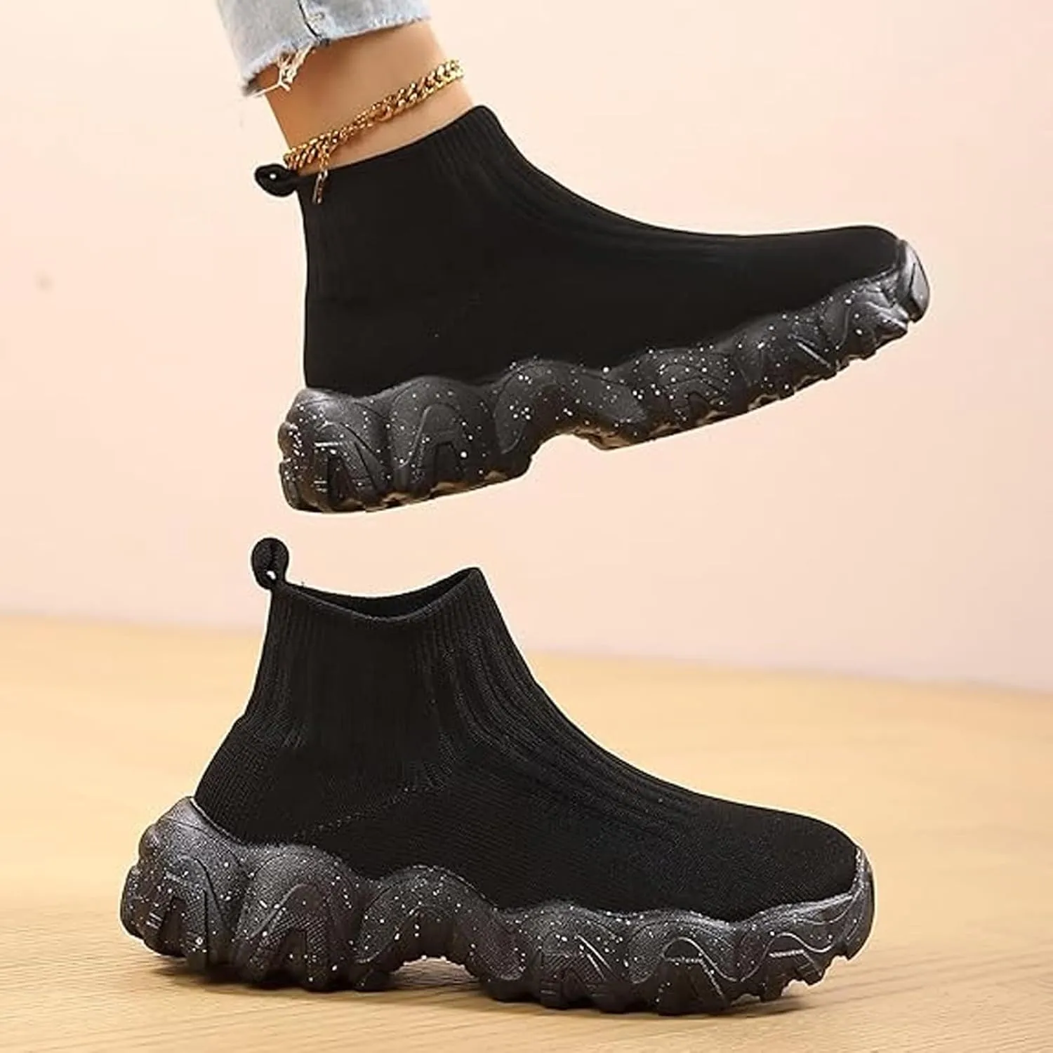 Womens Orthopedic Shoes Sneakers Walking Hands Free Slip Breathable Comfortable Casual Athletic Shoe with Arch Cushion Support