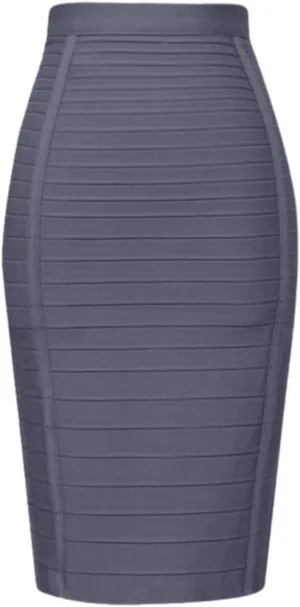 Womens Pencil Skirt, Work Skirts for Women Office Zipper Midi Skirt with Pockets Wedding Guest High Waisted Dressy Skirts