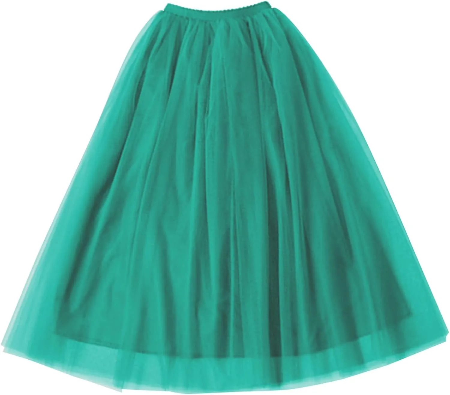 Womens Skirt Tulle Tutu Skirt Pleated Princess Midi Skirts Adult Tutu Dancing Party Evening Tulle Ankle Skirt for Womens