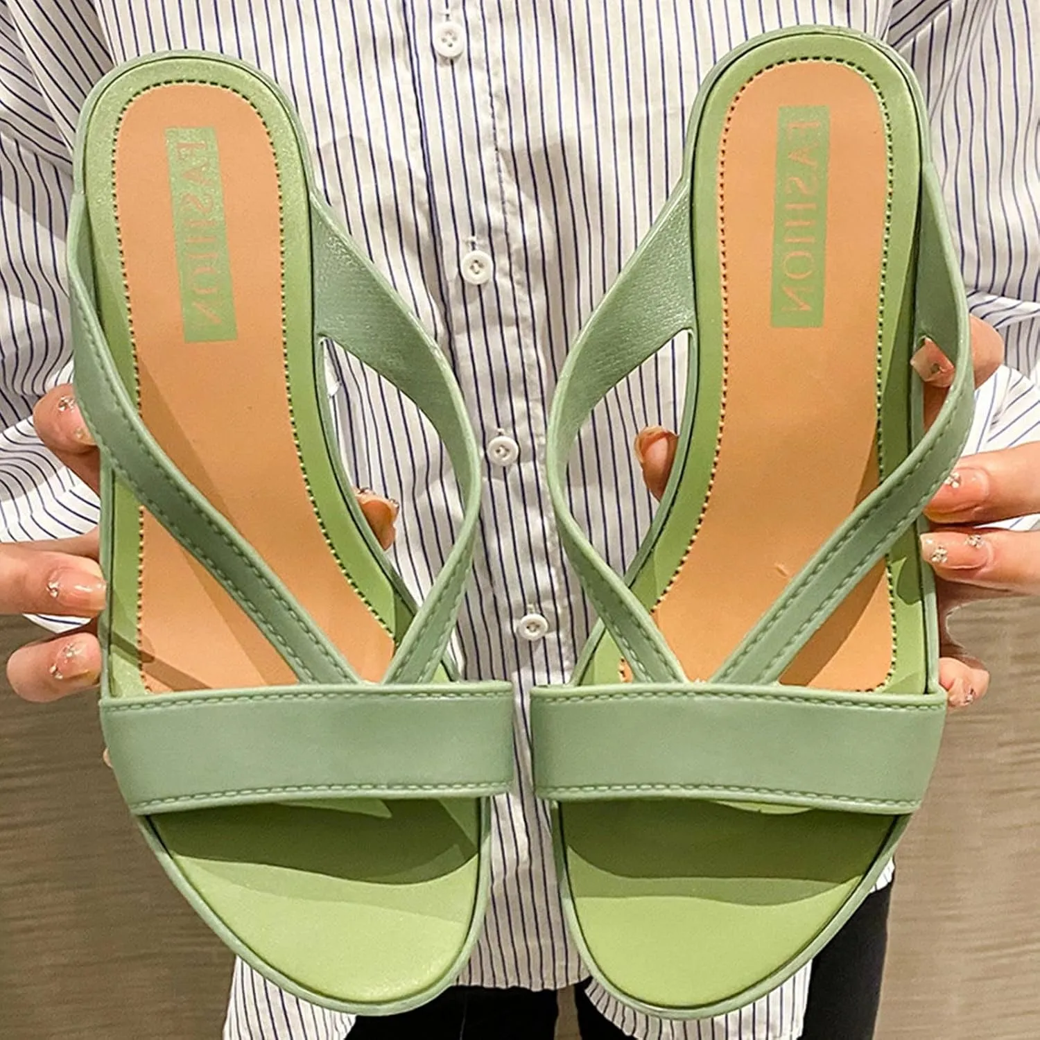 Womens Wedge Sandals Black Beach Sandal Ankle Strap Heel Open Toe Wide Dress Summer Shoes Hiking Workout Shoe Slipper